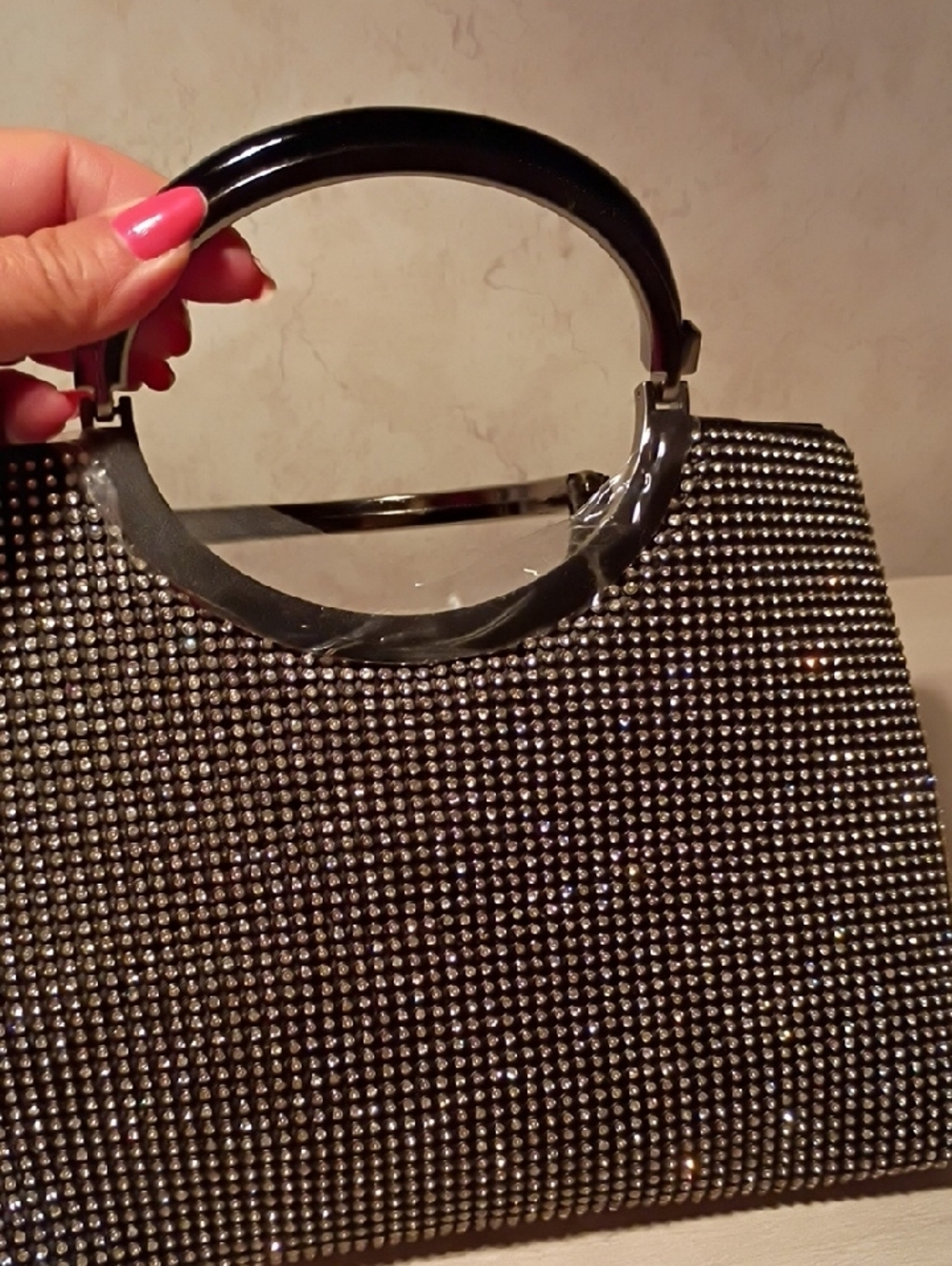 Alessia Rhinestone Bag - Picture 3 of 12